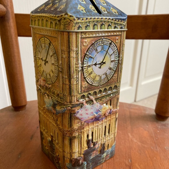 Other - Churchill’s Peter Pan Money Box Bank Tin - London UK